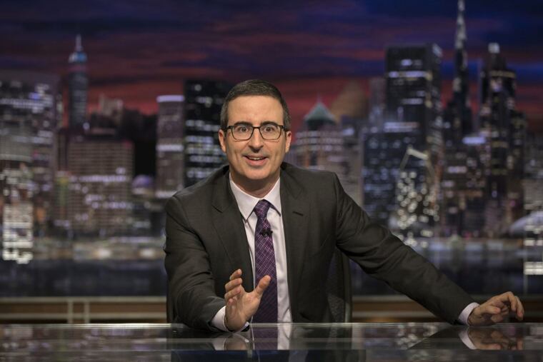 John Oliver on "Last Week Tonight with John Oliver" on HBO.