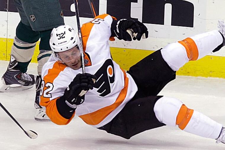 Flyers defenseman Mark Streit. (Jim Mone/AP)