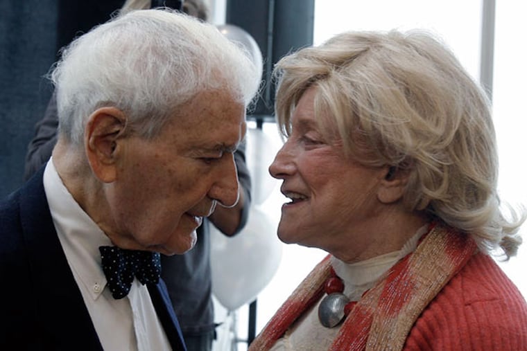 Suzanne Roberts received the payment. Her husband, Ralph J. Roberts, died in June.