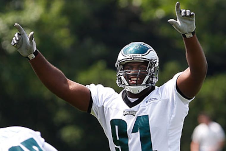 Defensive tackle Fletcher Cox was selected 12th overall in the NFL draft. (David Maialetti/Staff Photographer)