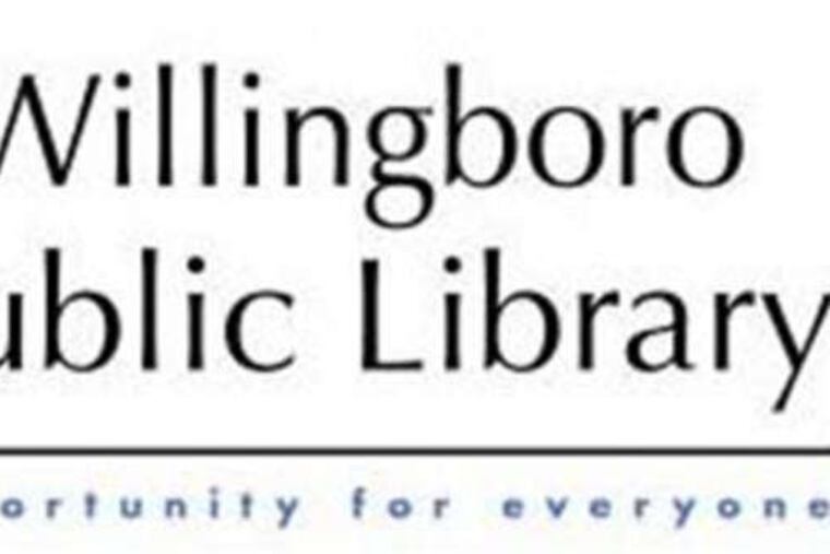 The winning logo for the Willingboro Public Library.