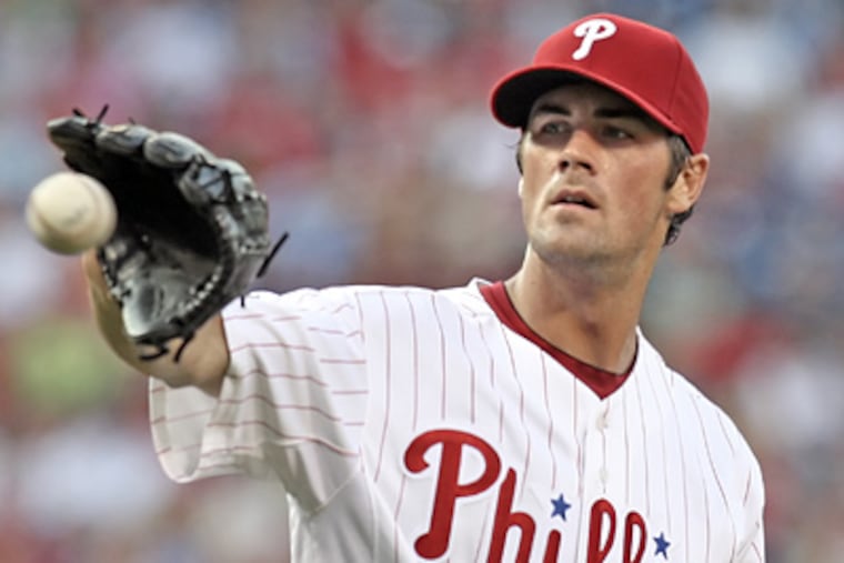 Even with the addition of Roy Oswalt, Cole Hamels remains the key to the Phillies' rotation. (Steven M. Falk / Staff Photographer)