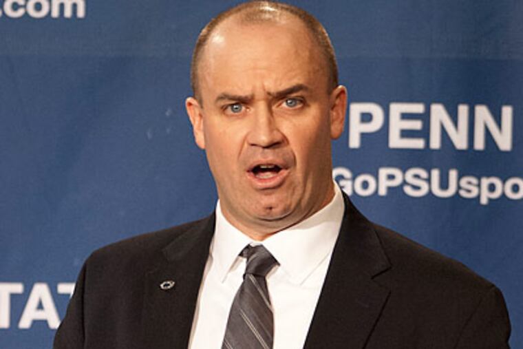 Bill O'Brien hustled to get a staff in place for last Friday's start of the open recruiting period. (Andy Colwell/AP file photo)