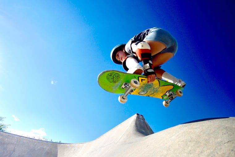 Delco's Francesca Shuda, 11, is a skateboarder who wants to be an Olympian some day. Before that, though, there need to be more skateparks in and around her hometown.