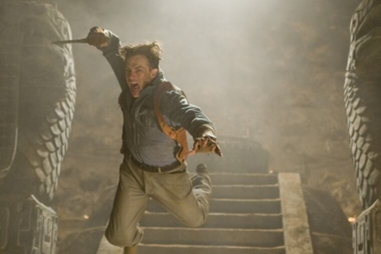 Brendan Fraser is explorer Rick O'Connell, whose mission in "The Mummy: Tomb of the Dragon Emperor" exposes him to constant peril.