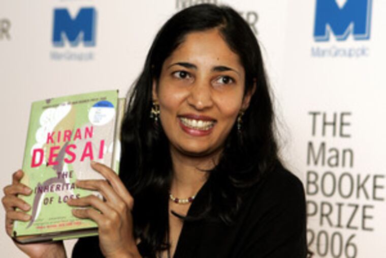 Kiran Desai after winning the Booker last fall. Yesterday, she added another top honor. Other winners included Daniel Mendelsohn.