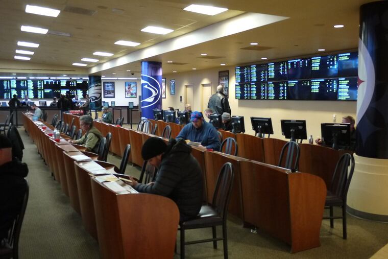 State regulators said the state's first sports-betting operation, at Hollywood Casino at Penn National Race Course, generated $1.4 million in bets in two weeks of operation in November.