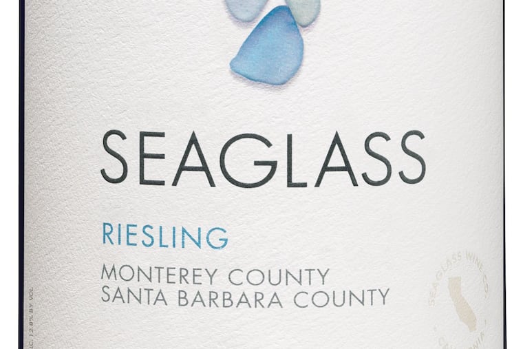 Seaglass riesling pairs well with turkey and cranberry sauce.