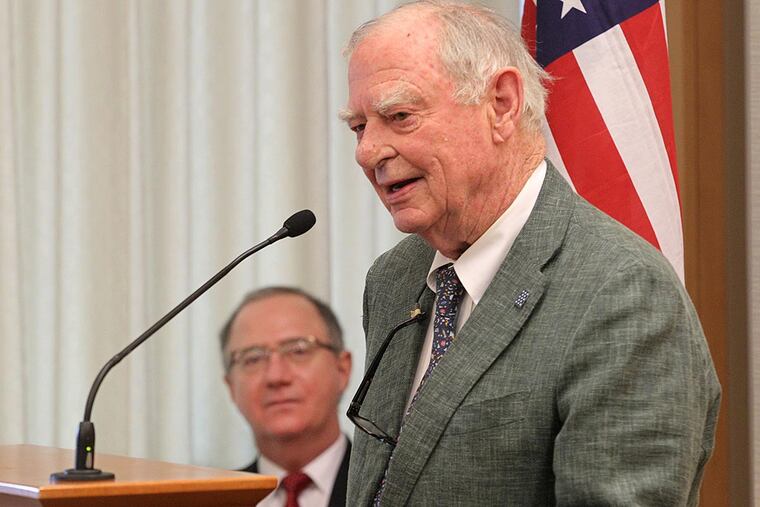 H.F. "Gerry" Lenfest created the Institute for Journalism in New Media and chairs its board of managers.