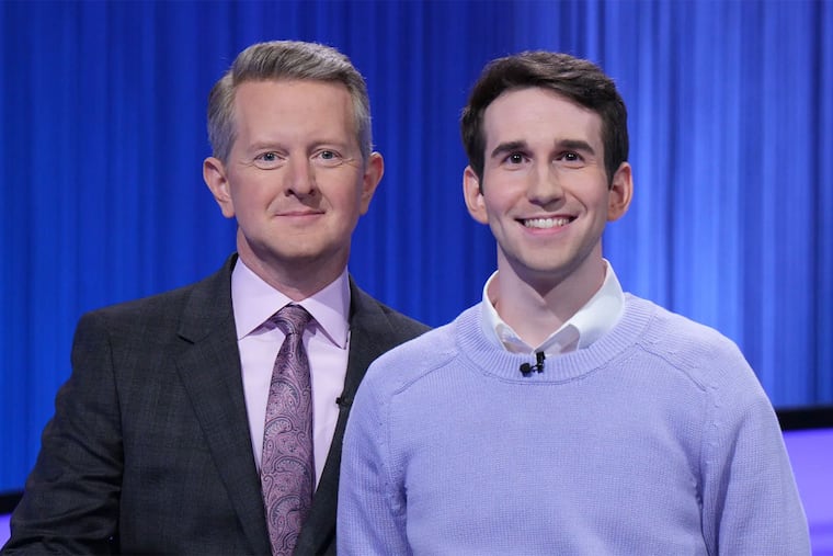 Scott Riccardi, seen here alongside Ken Jennings during his 2025 run on "Jeopardy!," where he won 15 games.