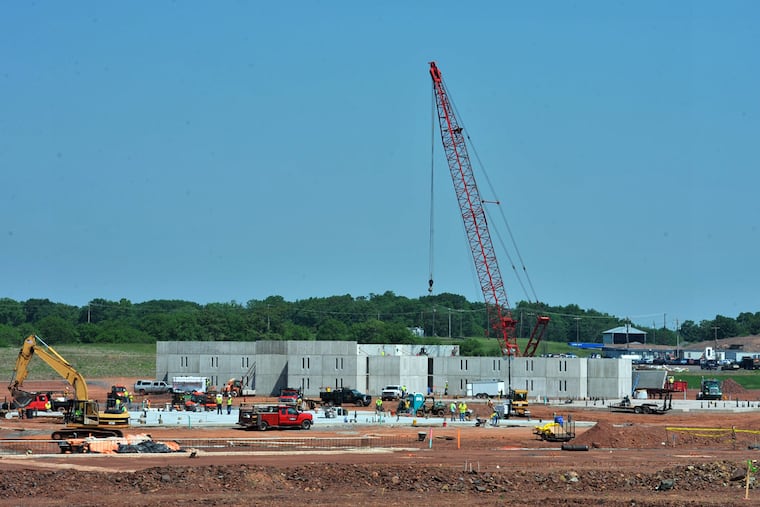 The $370 million Phoenix facilities are being built next to Graterford, which they are replacing.