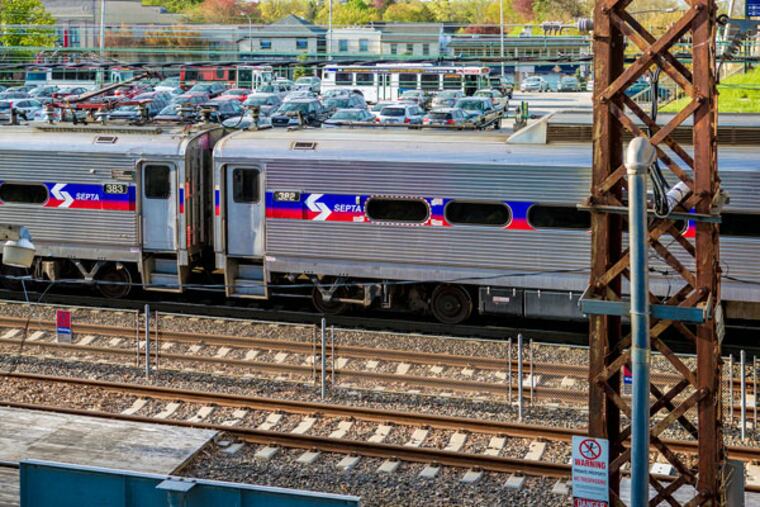 SEPTA’s Paoli Station is on the papal weekend’s busiest Regional Rail route, the Paoli/Thorndale Line. (JEFF FUSCO/For The Inquirer)