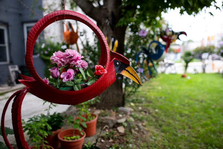 La pequeña parcela de tierra en la esquina de las calles 7th y Norris es propiedad de la Autoridad de Vivienda de la Ciudad de Filadelfia, que quedó un vertedero después que demolieron una casa ubicada allí. Una pareja de Vieques, Puerto Rico, la ha cuidado durante 17 años y ha intentado comprar el terreno, pero no ha llegado a ningún acuerdo.