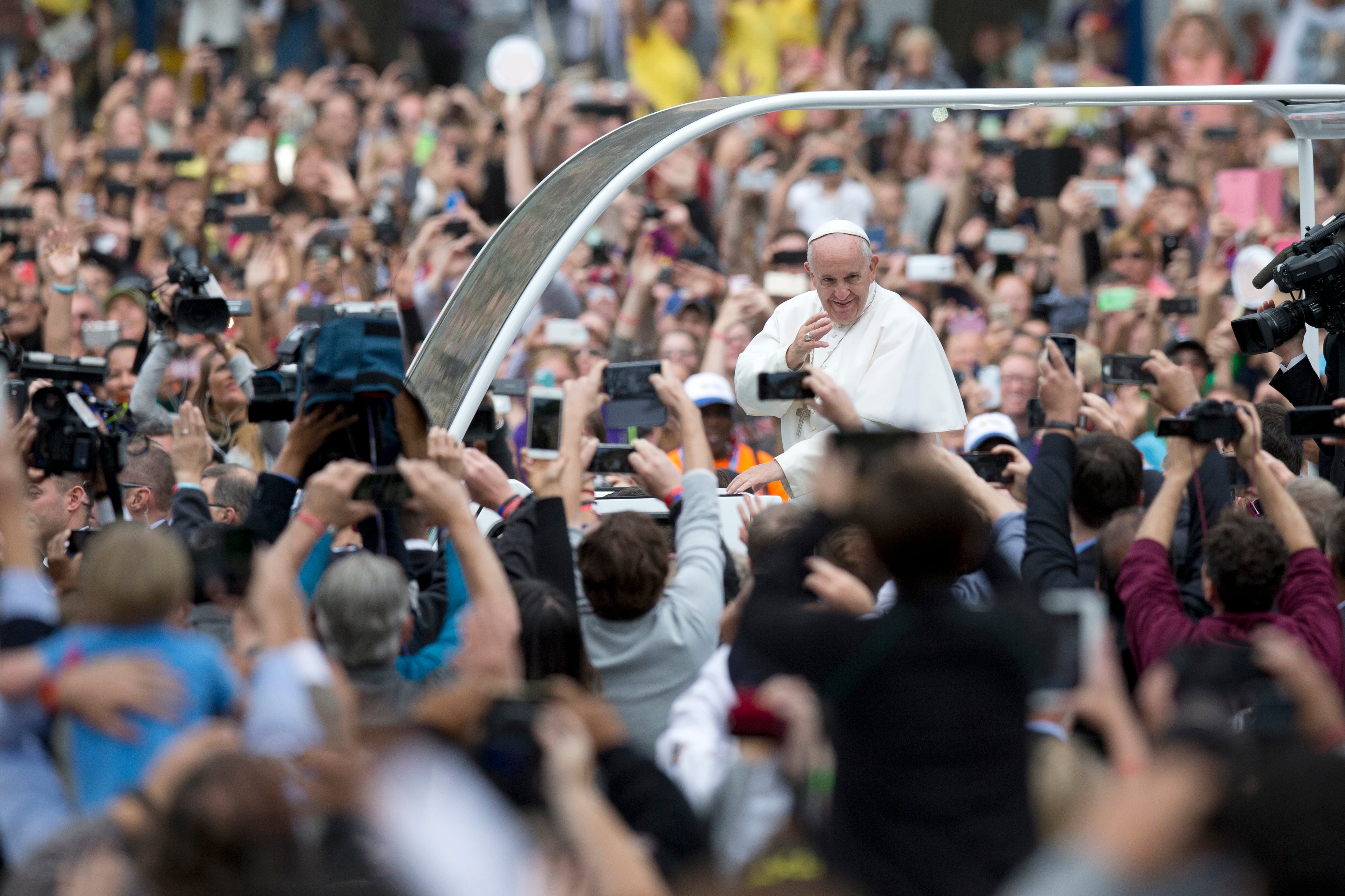 Pope Francis visited Philadelphia on this week in Philly history