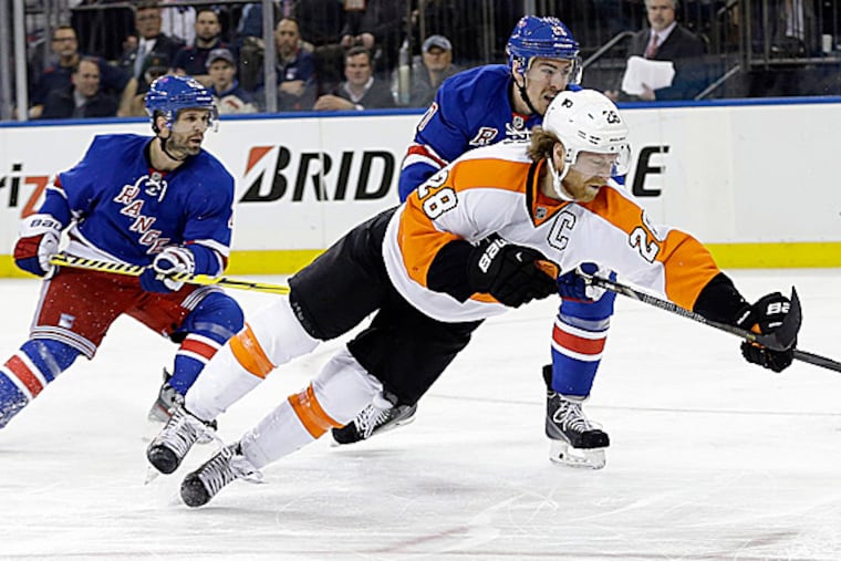 Flyers captain Claude Giroux. (AP photo)