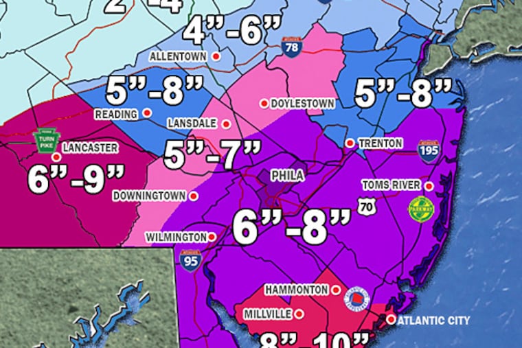 Latest map from WeatherSavior.com