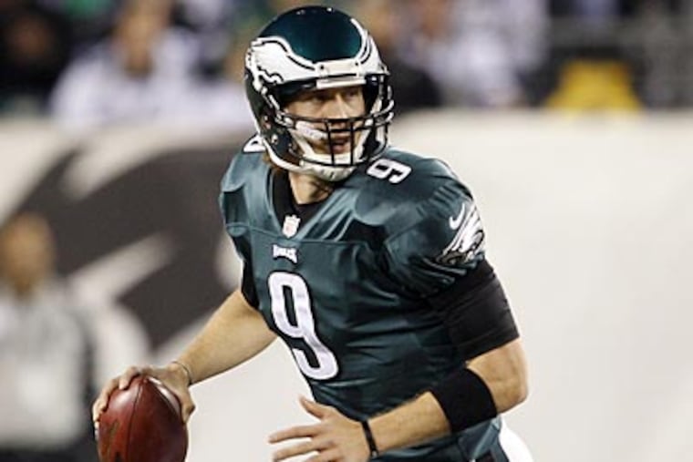 Eagles rookie quarterback Nick Foles. (Yong Kim/Staff Photographer)