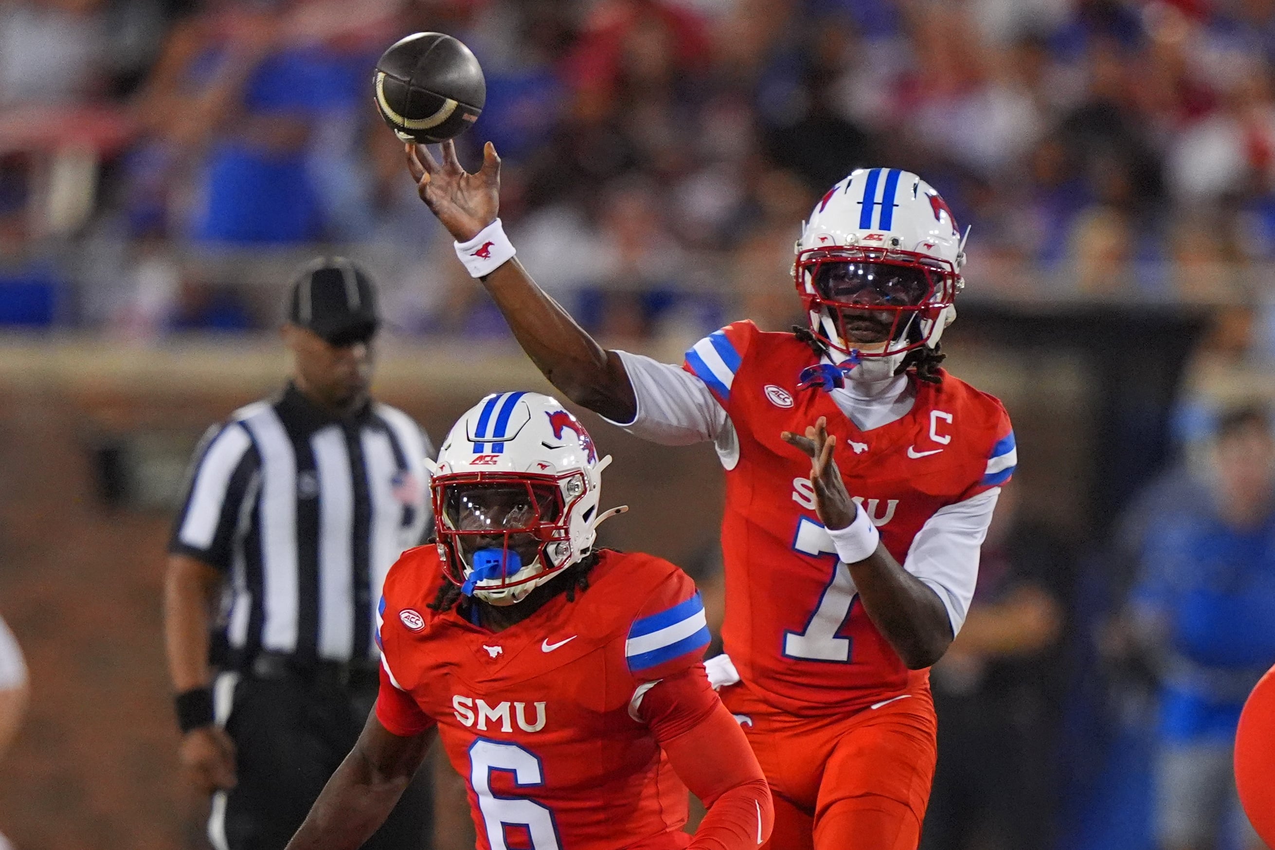 Kevin Jennings becomes SMU's career passing leader as No. 22 Mustangs overcome Missouri State 34-24