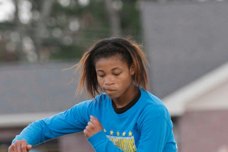 Sibling speedsters Christian and Chanelle Brissett are the children of sprinters from Jamaica. Christian, a junior, and the freshman Chanelle are defending state indoor medalists, and enjoy a sibling rivalry. MICHAEL S. WIRTZ / Staff Photographer