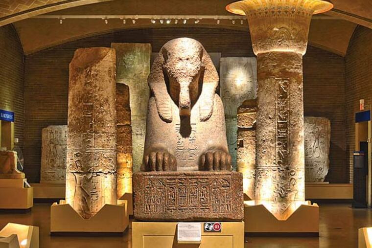 The Penn Museum celebrates 50 years of residency of its Sphinx with Hijinks with the Sphinx.