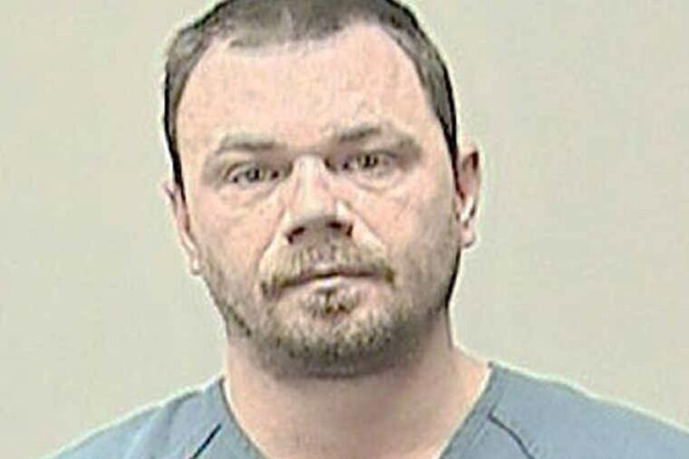 Robert Palen when booked in Madison, Wisconsin