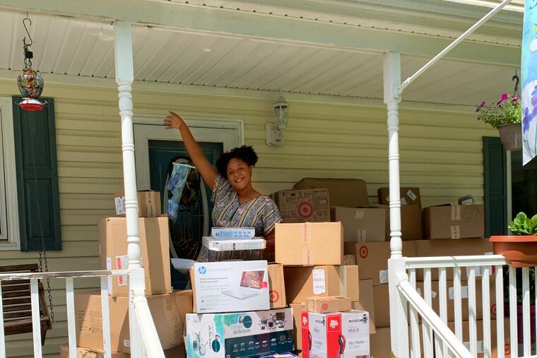 Prince George, Va., native Alyssa Wyche received a large gift from Domino's after her wedding shifted to Zoom.