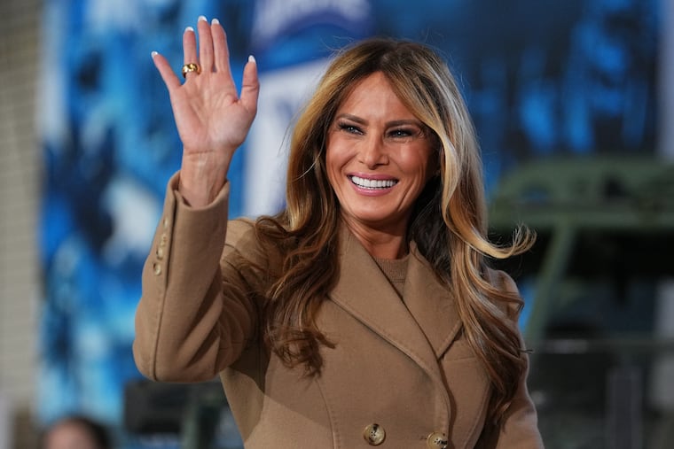 First lady Melania Trump is scheduled to preside over a meeting of the U.N. Security Council on Monday.