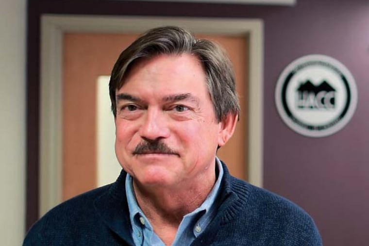 Dale Gravett, Housing Authority of Chester County executive director in his West Chester office Thursday, March 13, 2014. ( DAVID SWANSON / Staff Photographer )