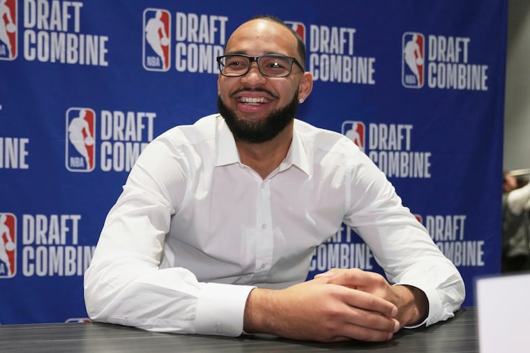 Johni Broome figures to receive a chance to prove himself as one of few power forwards on the Sixers' roster.