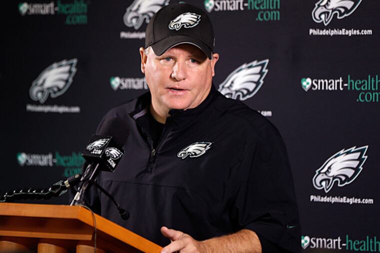 Eagles head coach Chip Kelly. (Matt Rourke/AP)