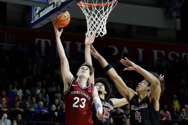 Ethan Roberts had his best game in weeks to help Penn's men clinch a berth in the Ivy League tournament.