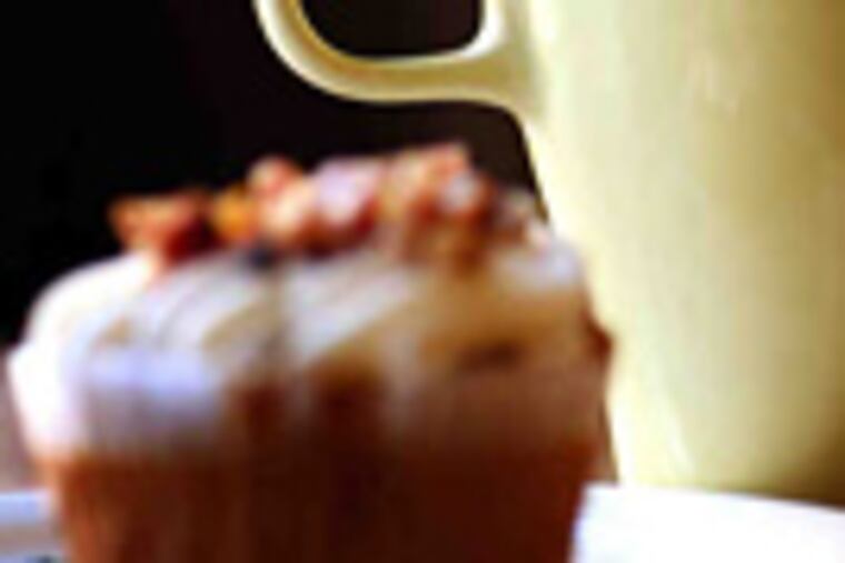 Beer cupcake from Betty's Speakeasy.