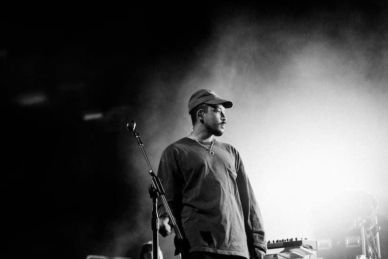 Grammy-nominated singer and producer Dijon played the Met Philly on Sunday.