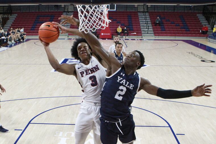 Penn's Jordan Dingle scored 31 points in a victory over Yale on Jan. 22.