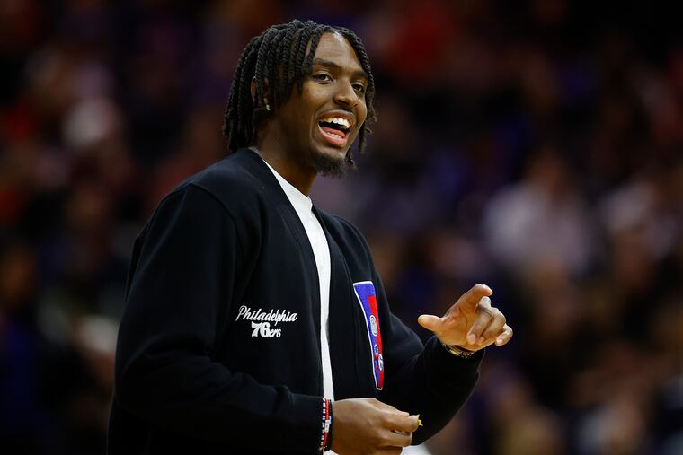 Injured Sixers guard Tyrese Maxey could return to the lineup this week.