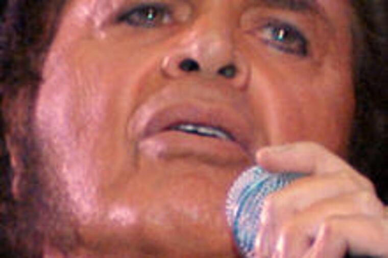 Engelbert Humperdinck, at the Trump Plaza.
