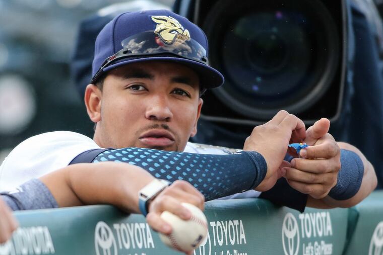 Lehigh Valley shortstop J.P. Crawford
