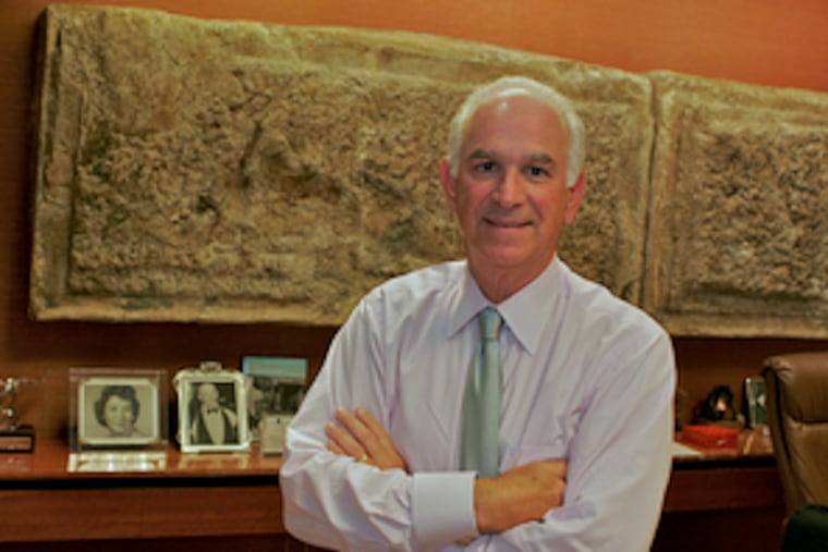 Stephen Cozen, 67, in his law office last week. He will have the title of chairman, but leadership will pass to a new generation.