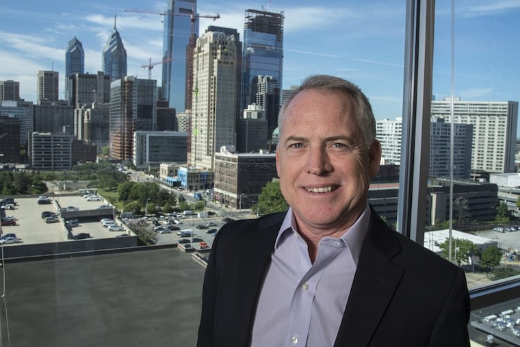 Emmett McGrath, president of YOH Services, LLC, a Day and Zimmermann company, in Philadelphia. CLEM MURRAY / Staff Photographer