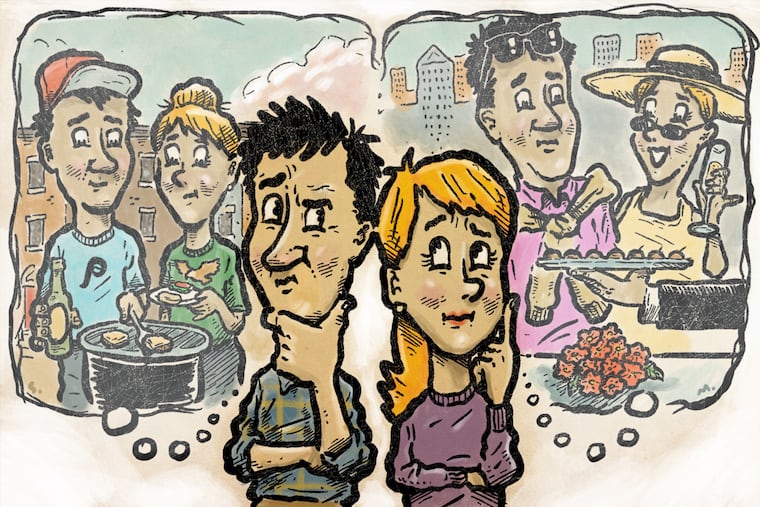 I'm worried I'm too fancy for our oldest friends, not fancy enough for new ones. What do I do?