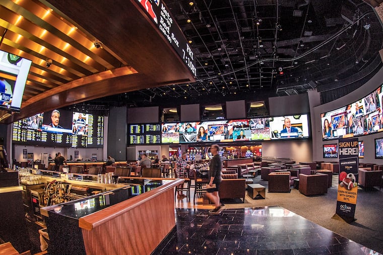 A view of the Sportbook area at Ocean Resort Casino in Atlantic City, during a lull in the action. A New York hedge fund that lent money to Atlantic City's Ocean Resort Casino is assuming ownership of it.