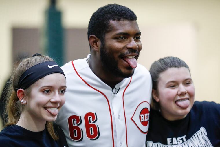 Yasiel Puig may have a new address, but he's promising to be his usual eccentric self.