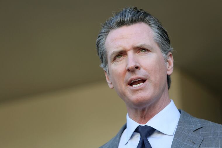 California Gov. Gavin Newsom. (Dania Maxwell / Los Angeles Times / TNS)