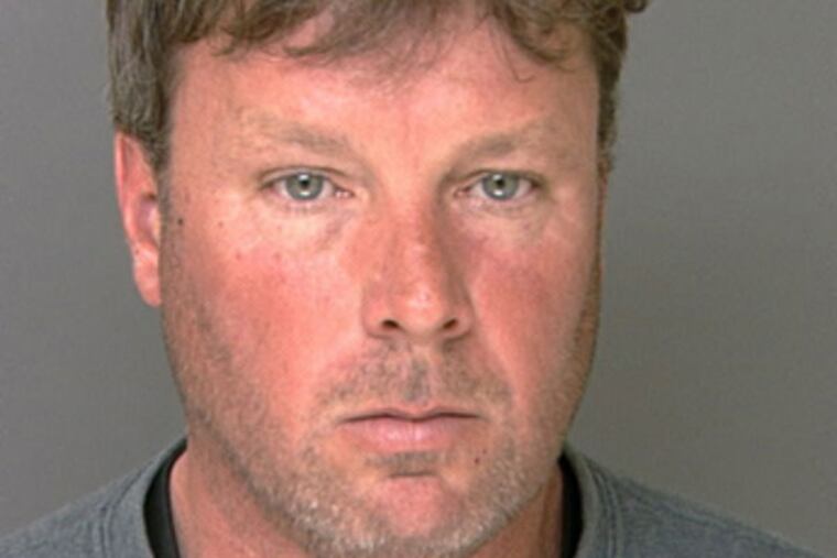 William Damm, a Maufair man arrested in March for shooting a leader of the pagans motorcycle club. (Philadelphia Police photo)