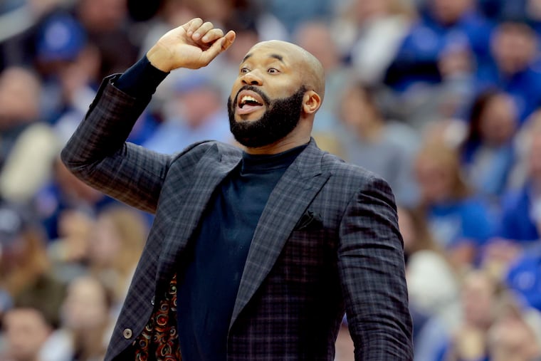 Villanova men's basketball coach Kyle Neptune's squad was picked to finish seventh in the Big East this season.