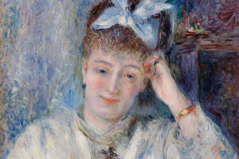 "Portrait of Mademoiselle Marie Murer" (1877), acquired in 1924. The book gives the provenance of each painting.