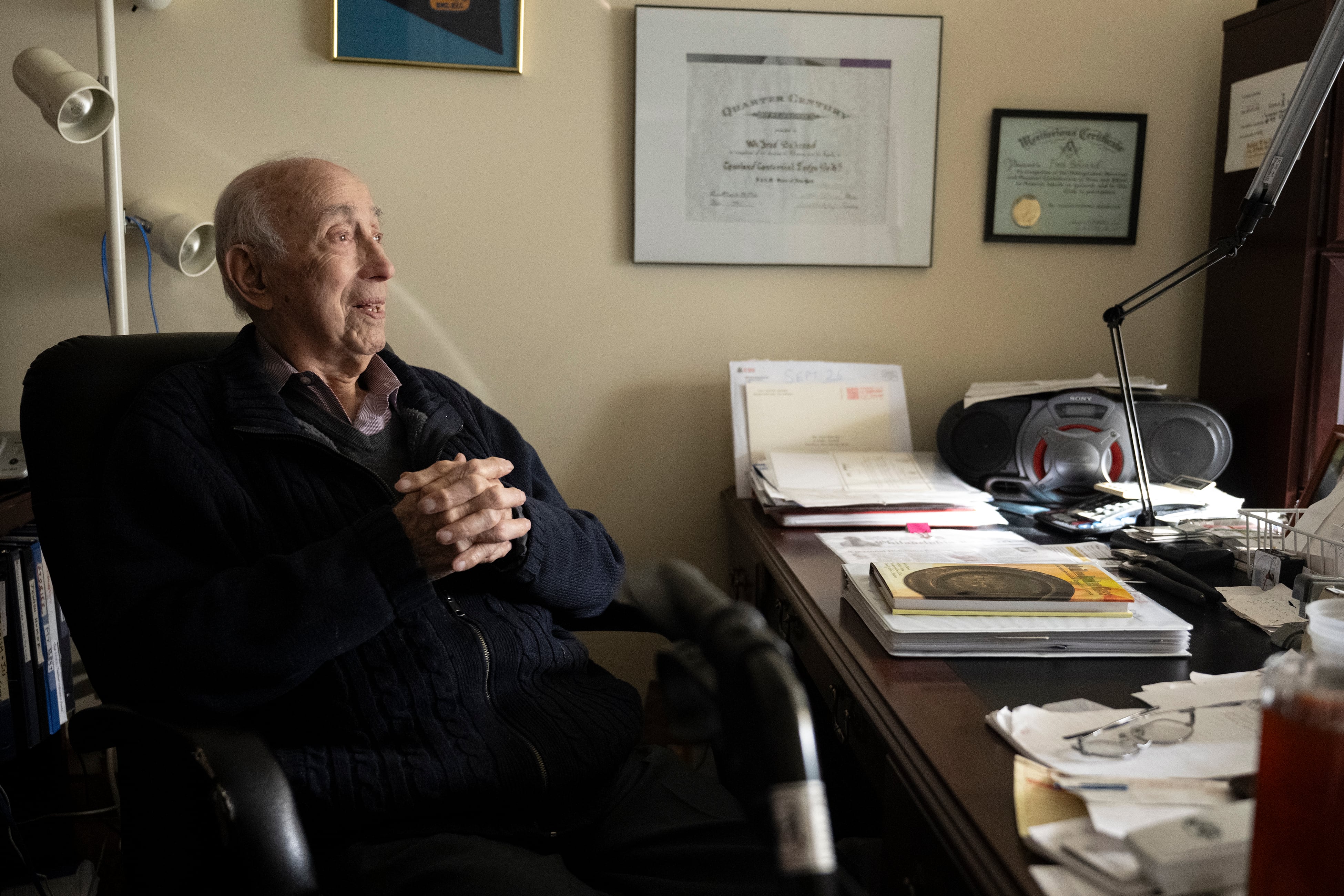 A Voorhees Holocaust survivor fled his family store in Germany in 1938. As he turns 100, his hometown will honor him.