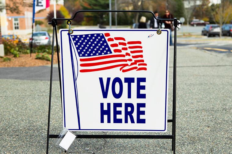 An election polling place station during a United States election. (iStock Photo)