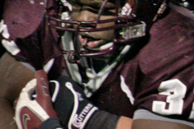 Aaron Fant: The senior is also a talented fullback. His team is playing for the state Non-Public 2 title today.