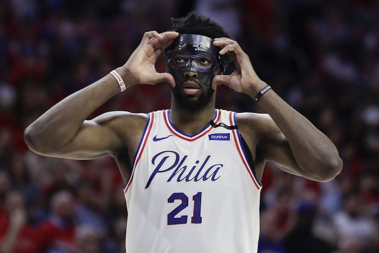 Sixers center Joel Embiid could lose part of his contract if he gets certain injuries.